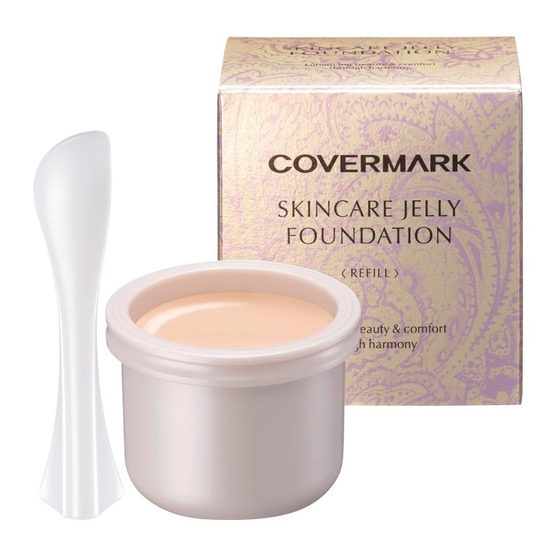 【お楽しみサンプル付き】カバーマーク　COVERMARK スキンケア ジェリーファンデーション 02　健康的な色(30g)　リフィル