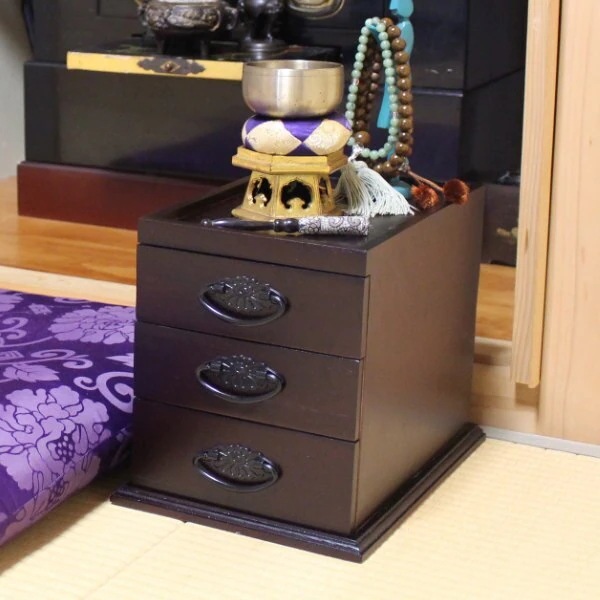 チェスト 和風 3段 和風ミニチェスト 桐製 仏壇 （ 送料無料 木製 インテリア 箪笥 タンス 小