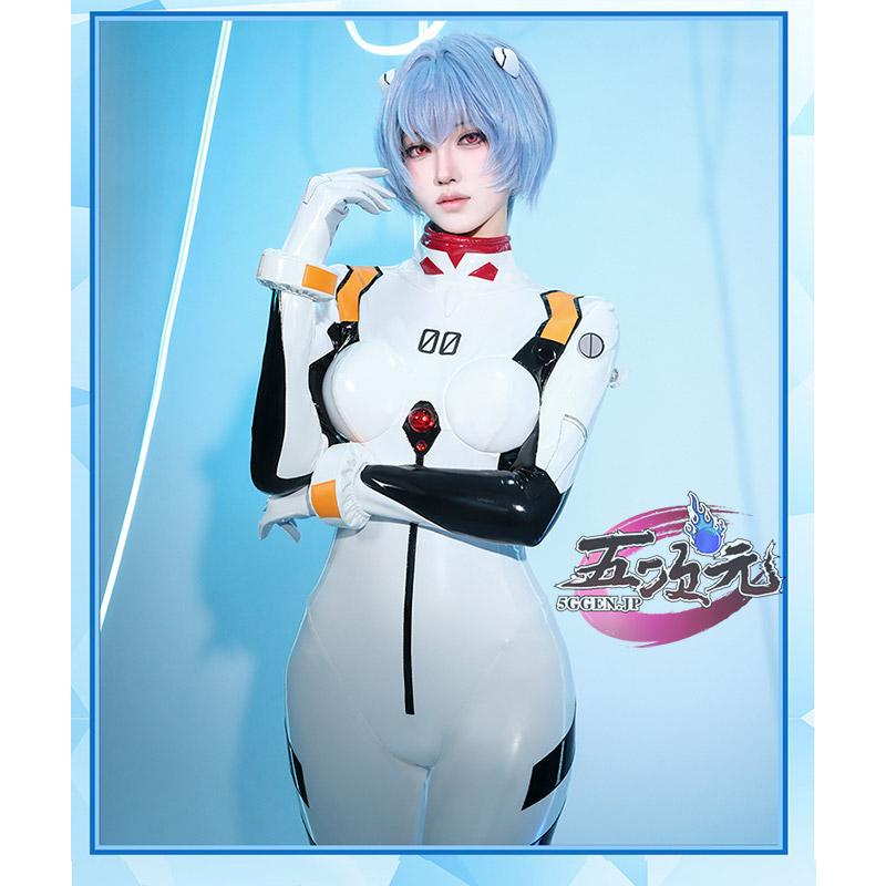 【予約商品】2026新作 Insでも話題に 五次元　エヴァンゲリオン新劇場版　 コスプレ　綾波レイ　プラグスーツ　ウィッグ　追加可
