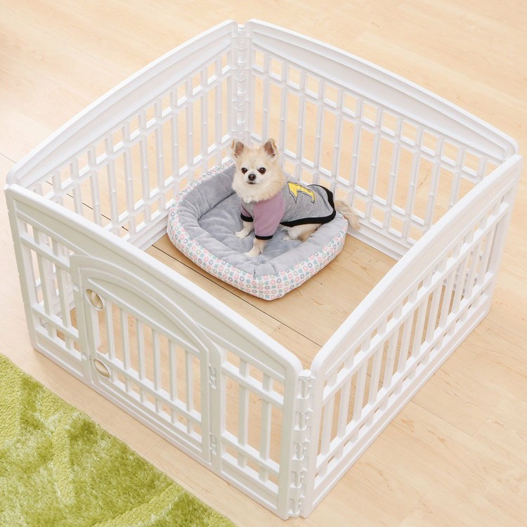 犬 ゲージ ペットサークル ケージ 犬 いぬ ペットケージ ホワイト ベージュ ペット 小型犬用 中型犬用 多頭飼い おしゃれ 犬サークル シンプル モダン 室内用 ペット用ケージ ペット用サークル