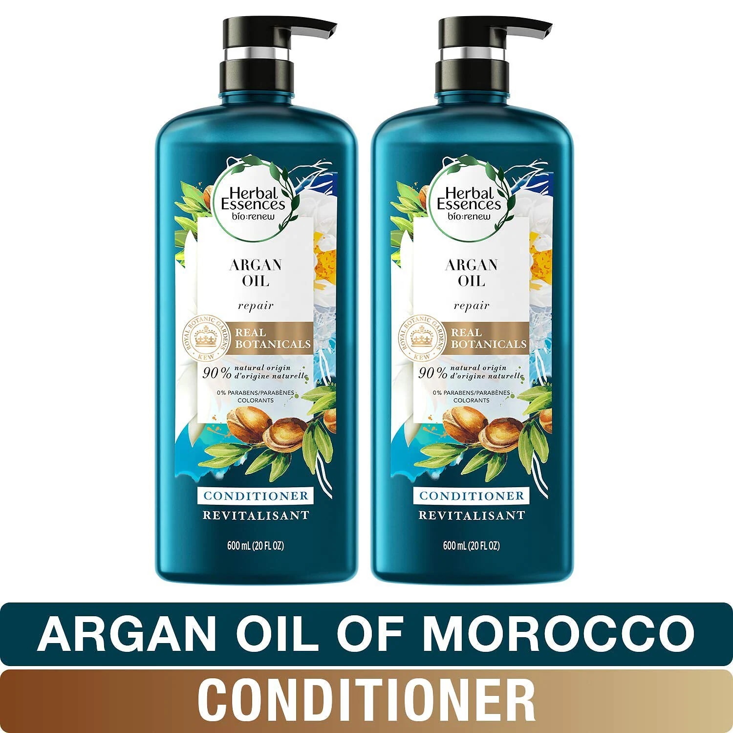 ハーブエッセンス天然素材を使用したモロッココンディショナーのアルガンオイルの修理カラーセーフバイオリ