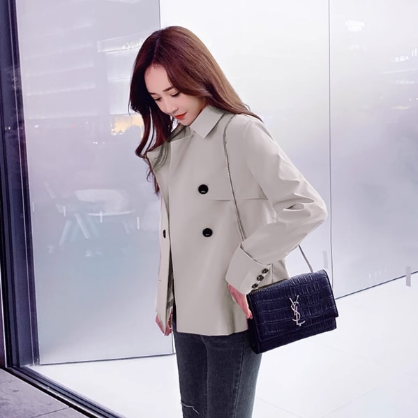 アウター コート ショート ショート丈 袖あり 長袖 襟付き 前開き ポケット ポリエステル かわいい 大人可愛い シンプル カジュアル 大人 おしゃれ お洒落 アジアン エスニック エキゾチック