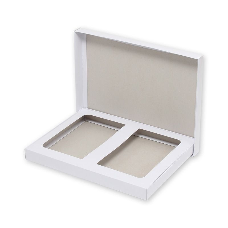 （まとめ買い）シモジマ HEIKO 箱 デラックス白無地箱（エスプリ） H-12 シーツ 10枚 内寸248x328x高30mm ギフトボックス 006807410 [x3セット]