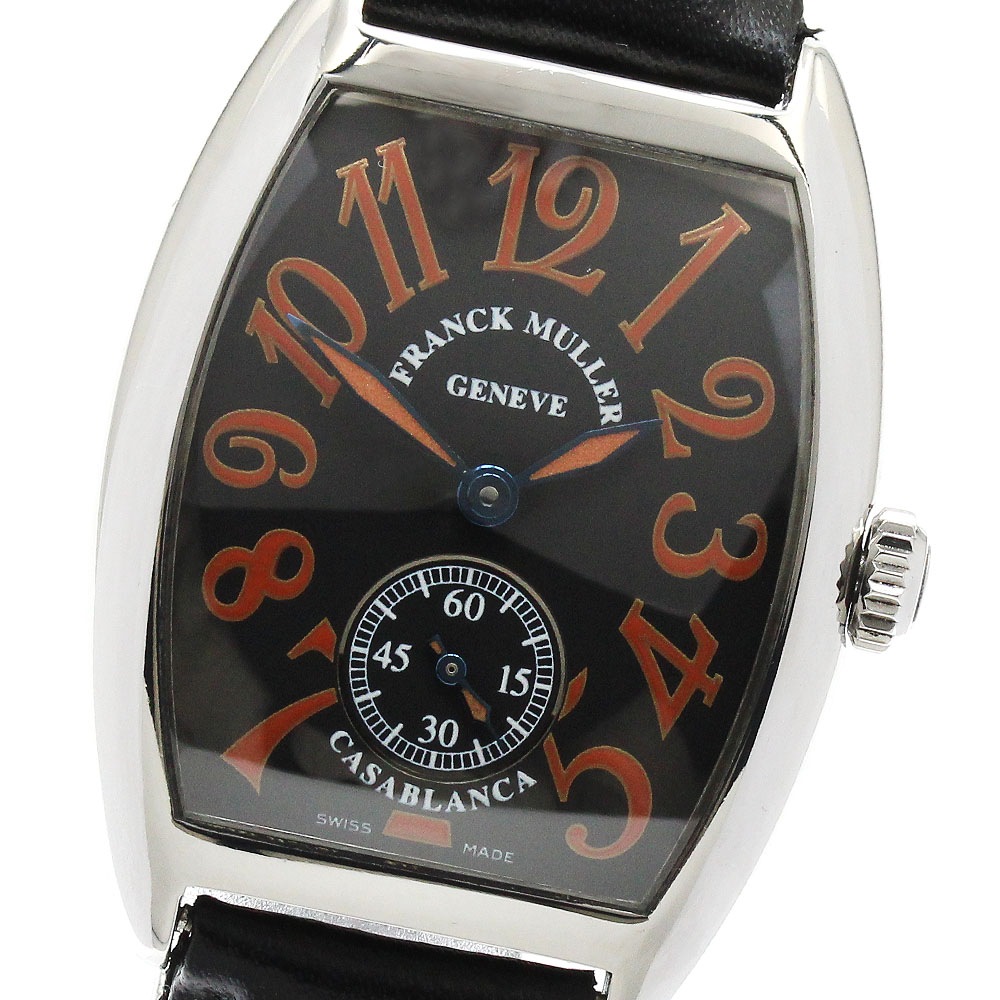 フランクミュラー FRANCK MULLER 7500S6CASA カサブランカ サハラ 手巻き ボーイズ _930702【中古】