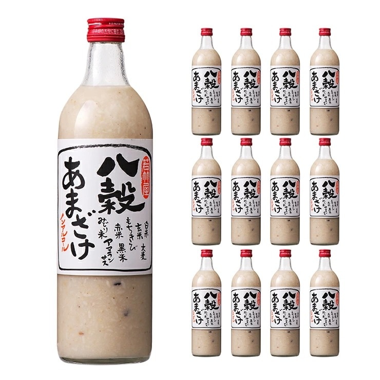 甘酒 あまざけ 八穀あまざけ 瓶 720ml 12本 若竹屋酒造場 穀物 ノンアルコール 飲む点滴 健康飲料 8,699円