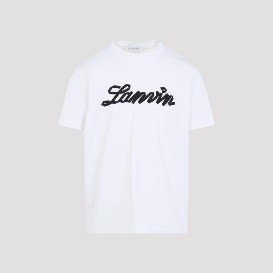 LANVIN Men T-Shirts RMTS0012J308P26 01 OPTIC WHITE