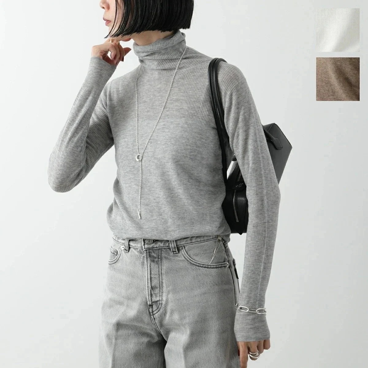 C.T.plage シーティー・プラージュ セーター Original light wool rib turtle 5540K レディース ニット リブ ウール 14,586円