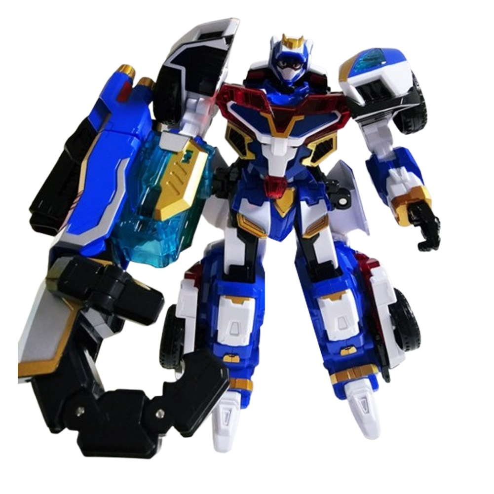 メタルカードボット ブルーコップS 変形ロボット 車両モード 20cm x 9cm x 26cm [並行収入]