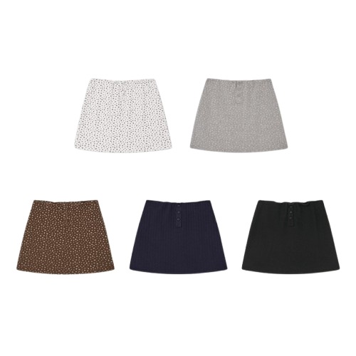 PROVINCE EYELET MINI SKIRT ミニスカート (5カラー)