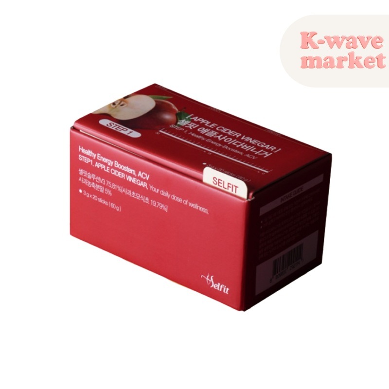 アップルサイダービネガー 3g × 20包 血糖ケア ダイエット 肥満予防 りんご酢 韓国サプリ