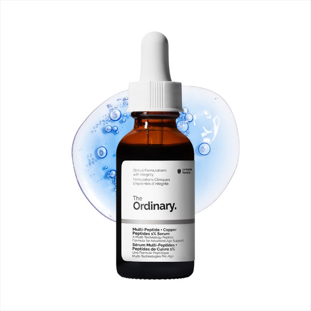 【ペプチド美容液】 TheOrdinaryマルチペプチド＋カッパーペプチド1％ セラム 30ml 美容液 保湿ケア キメケア スキンケア デイリーケア