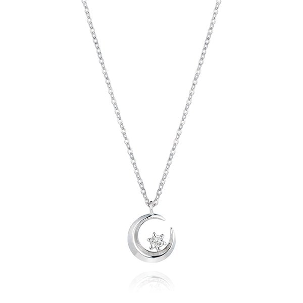 14K ダイヤモンドネックレス M0651D