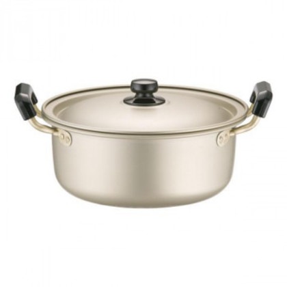 アカオアルミ しゅう酸 実用鍋(硬質) 26cm AZT8706