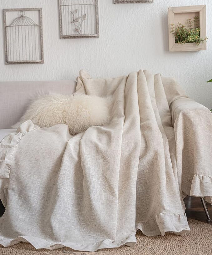 ソファーカバー 多機能カバー カーペット レトロ風 多機能カーペット マット ブランケット 178×227(タッセル含む) 膝掛け 韓国雑貨 アンティーク ソファー掛け (他7)