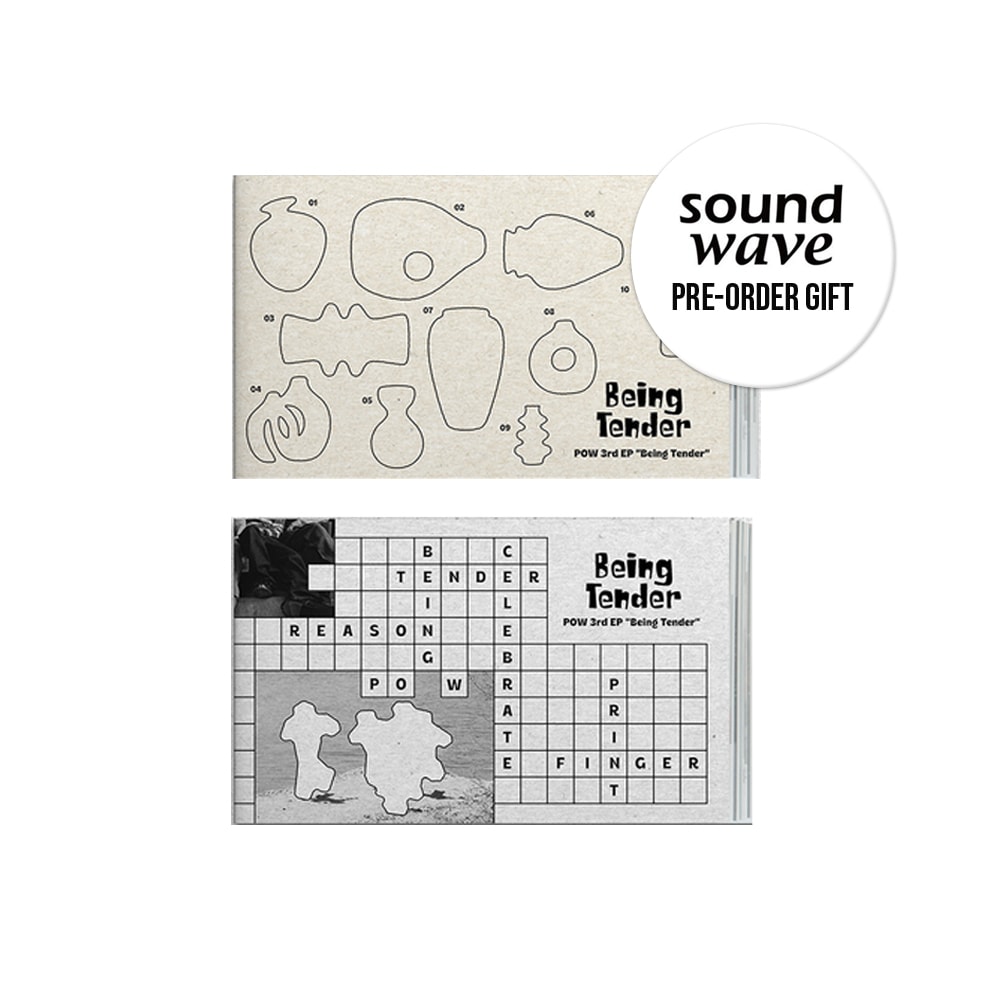 【SOUNDWAVE特典選択】 POW - BEING TENDER / PHOTOBOOK VER / アルバム2種セット / DailyLook / Workwear