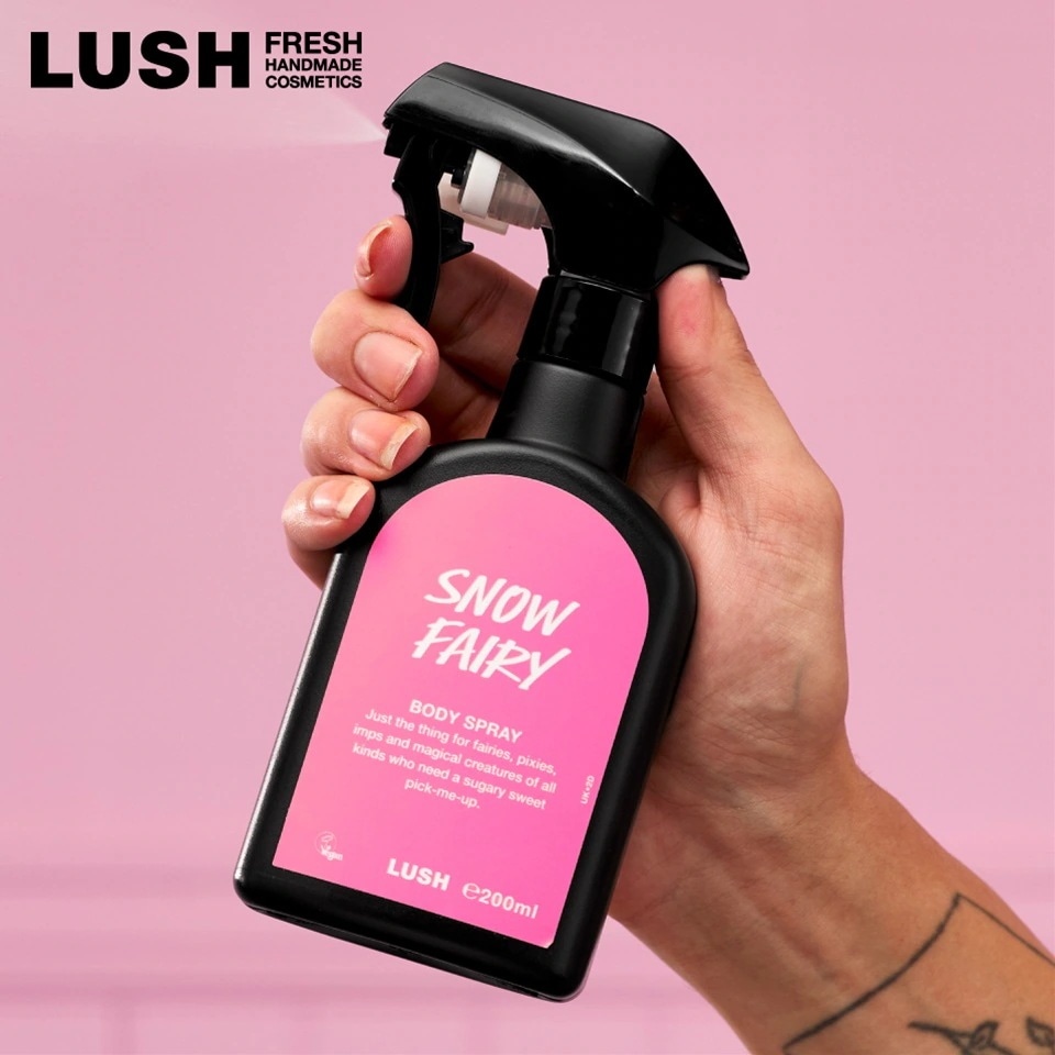 Qoo10] LUSH スノーフェアリー ボディスプレー クリス