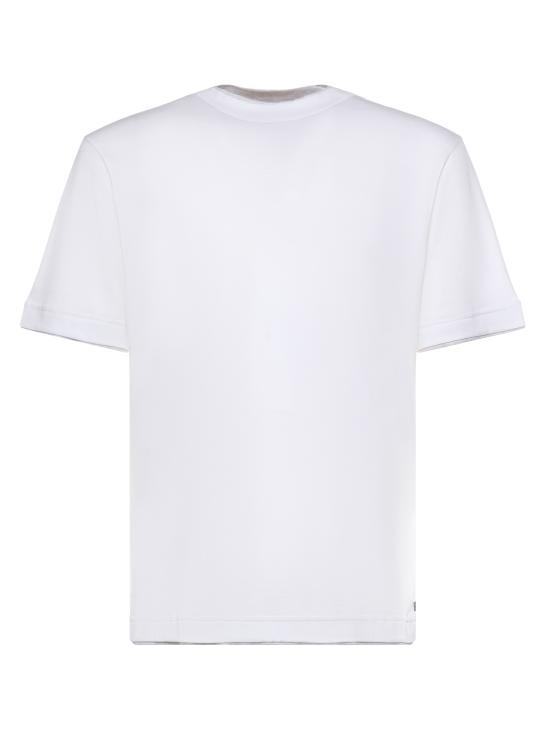 ELEVENTY Men T-Shirts M75TSHM04TES0M237 01 13 White
