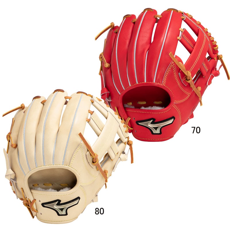 硬式用 グローバルエリート HselectionSIGNA 内野手用 グラブ袋付 野球 硬式 グローブ グラブ 一般 23AW (1AJGH29413)スポーツ用品