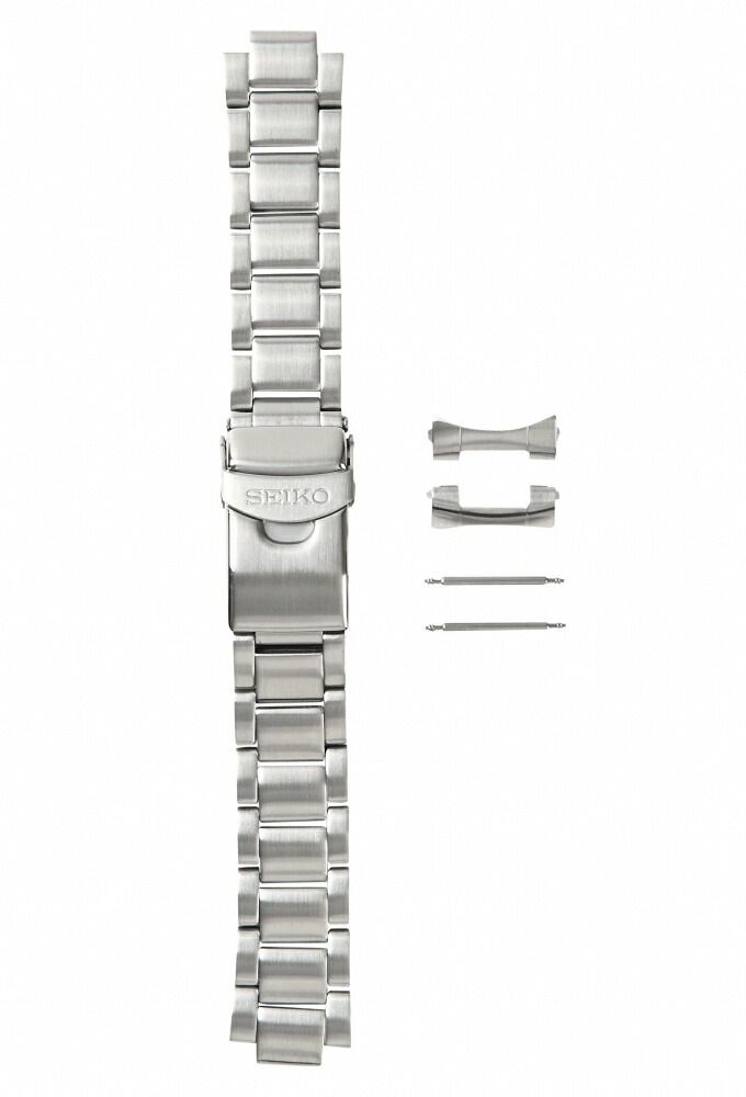 正式的 純正 SEIKO5 300Z1JM SEIKO [セイコーインポート] [新品] [セット商品] [訳あり品] ミリタリー用 ベルトピ と のメタルベルト] (7S36) [SNZG13K1 22mm 腕時計アクセサリー