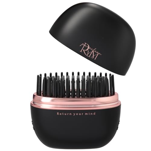 RYM ポータブル コードレス ヘアアイロン 【軽さ137gで持ち運び楽々！手のひらサイズ】 コーム