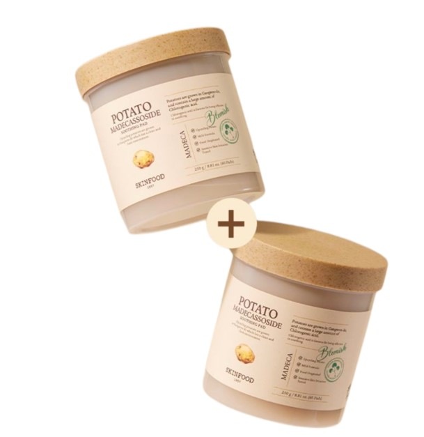 ポテトマデカソサイドスージングパッド, 60枚, 2個