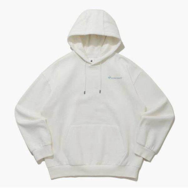 フードティー JQS QP423THDO1-IVY トロフィー刺繡起毛フード / IVORY