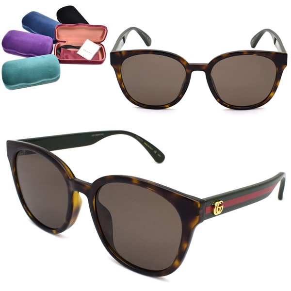 サングラス GG0855SK-003 アジアンフィット メンズ レディース ユニセックス ハバナ ブラウン
