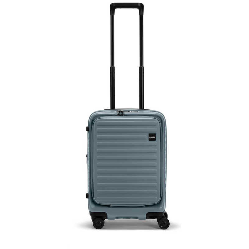 LOJEL　スーツケース Cubo キューボ Small REFRESH 拡張機能付き 宿泊目安：3泊～4泊 [TSAロック搭載 / 37L] ストーンブルー　CUBO-S-REFRESH-SBL