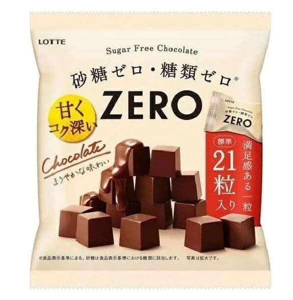 【送料無料】ロッテ ZERO ゼロ チョコレート 84g2ケース/36入 11,307円