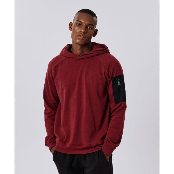 メンズモーダルソフトストレッチフードSPJFCNHD205MWNE 660067