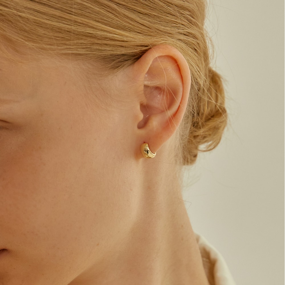 ルネワイドベーシックワンタッチピアス #LSE02