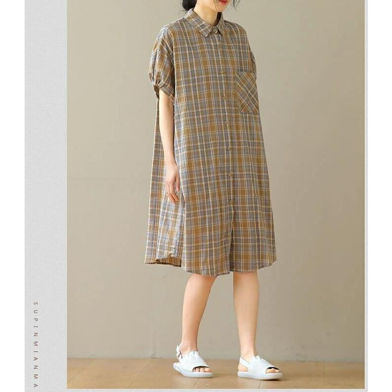 シャツワンピース ロングシャツ チュニック ワンピース レディース 着痩せ シンプル カジュアル 羽織り 大きいサイズ ブラウス シャツ 夏 春