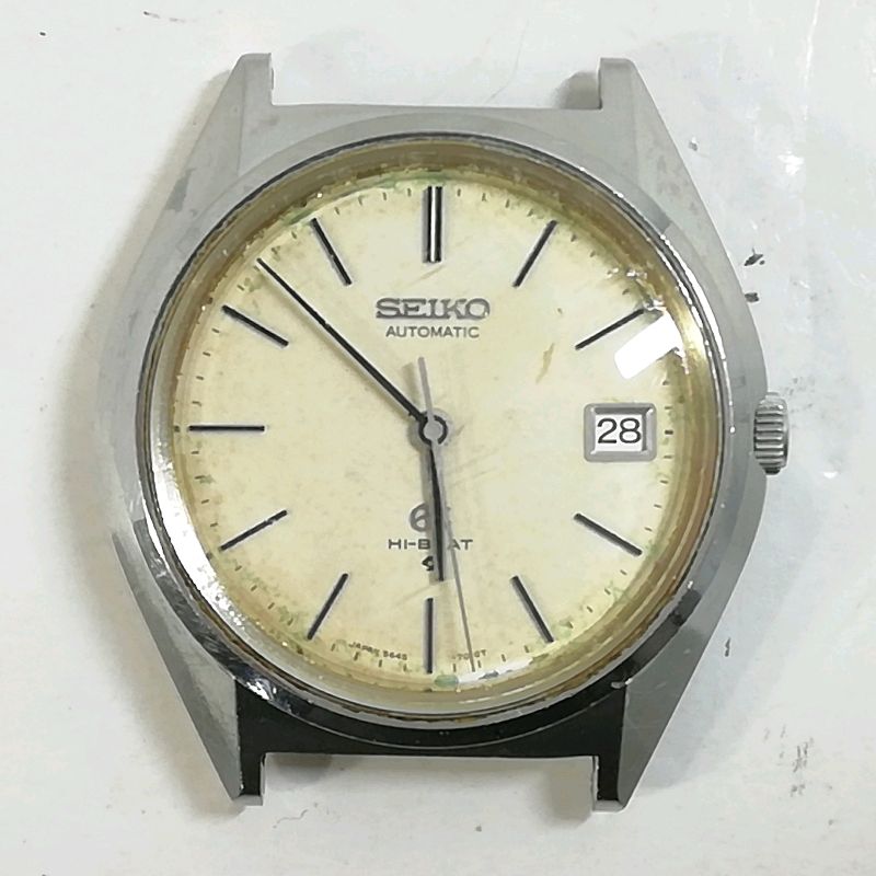 【中古】SEIKO グランドセイコー メンズ 自動巻き 5645-7010 腕時計 トップのみ