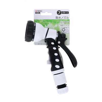 他サイト： 高儀 takagi 散水ノズル ７パターン 園芸用品 散水用品 NZ-7A 庭や植物などの水やりに 製品サイズ(mm) 120×225×61の商品画像