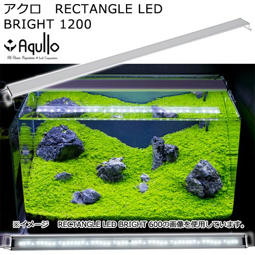 アクロ　ＬＥＤ　ＲＥＣＴＡＮＧＬＥ　ＢＲＩＧＨＴ　１２００　水槽　照明　熱帯魚　アクアリウム　ライト　ＣＲＣ10―15―10―60―10