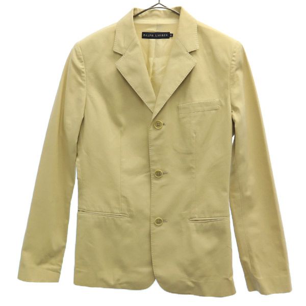 日本製 テーラードジャケット 9 ベージュ レディース