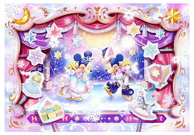 他サイト： 500ピース ジグソーパズル ディズニー おもちゃの国のアイスショー ぎゅっとシリーズ【ピュアホワイト】(25x36cm)の商品画像