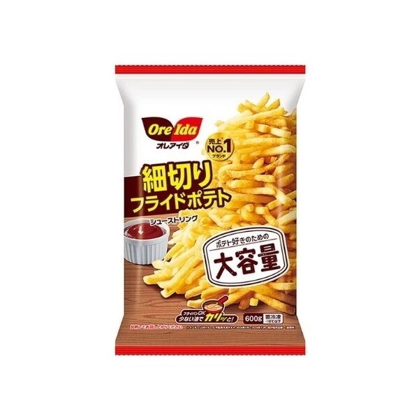 ハインツ日本 冷凍 オレアイダ 細切り シューストリング 600g x15 メーカー直送