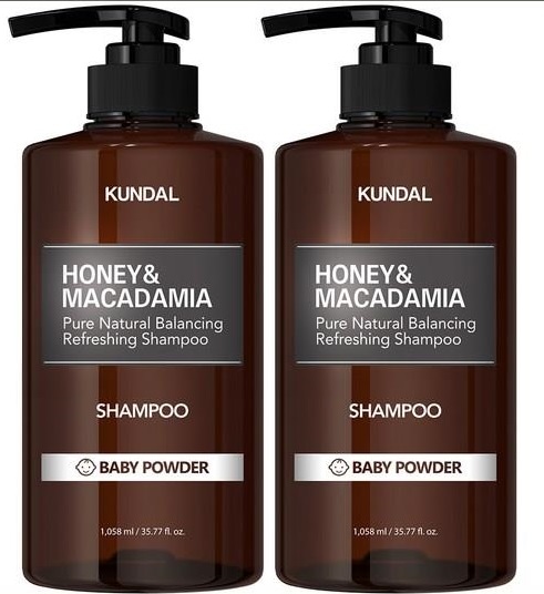 ハニー&マカダミアネイチャーシャンプー ベビーパウダーの香り 1058ml * 2 EA