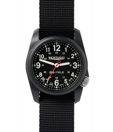 ベルトゥッチ腕時計 BERTUCCI ベルトゥッチ DX3 フィールド ミリタリー ブラック アメリカ ミルスペック