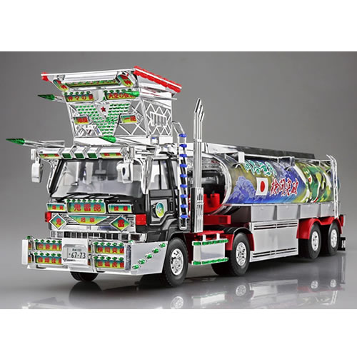アオシマ【プラモデル】1／32 トラック野郎シリーズ No.7 一番星 度胸一番星 H-4905083067604【東映映画「トラック野郎 度胸一番星」より】