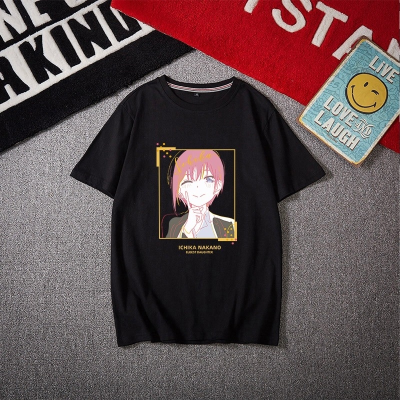 花婚の五分五分 中野九ニノ 半袖tシャツ コットン バイナリーペイン 衣料品 プリント