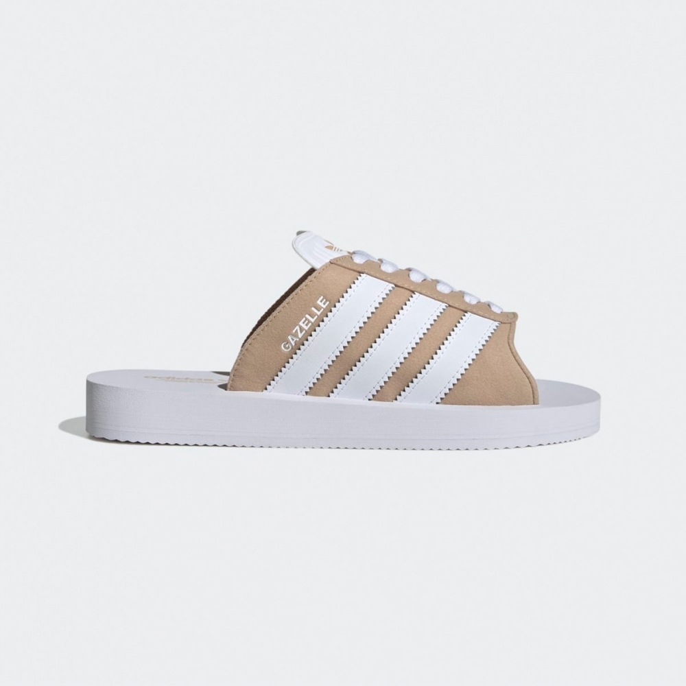 アディダスガゼルビーチレディース JQ7422-マグベイ/FTWHT/FTWWHT