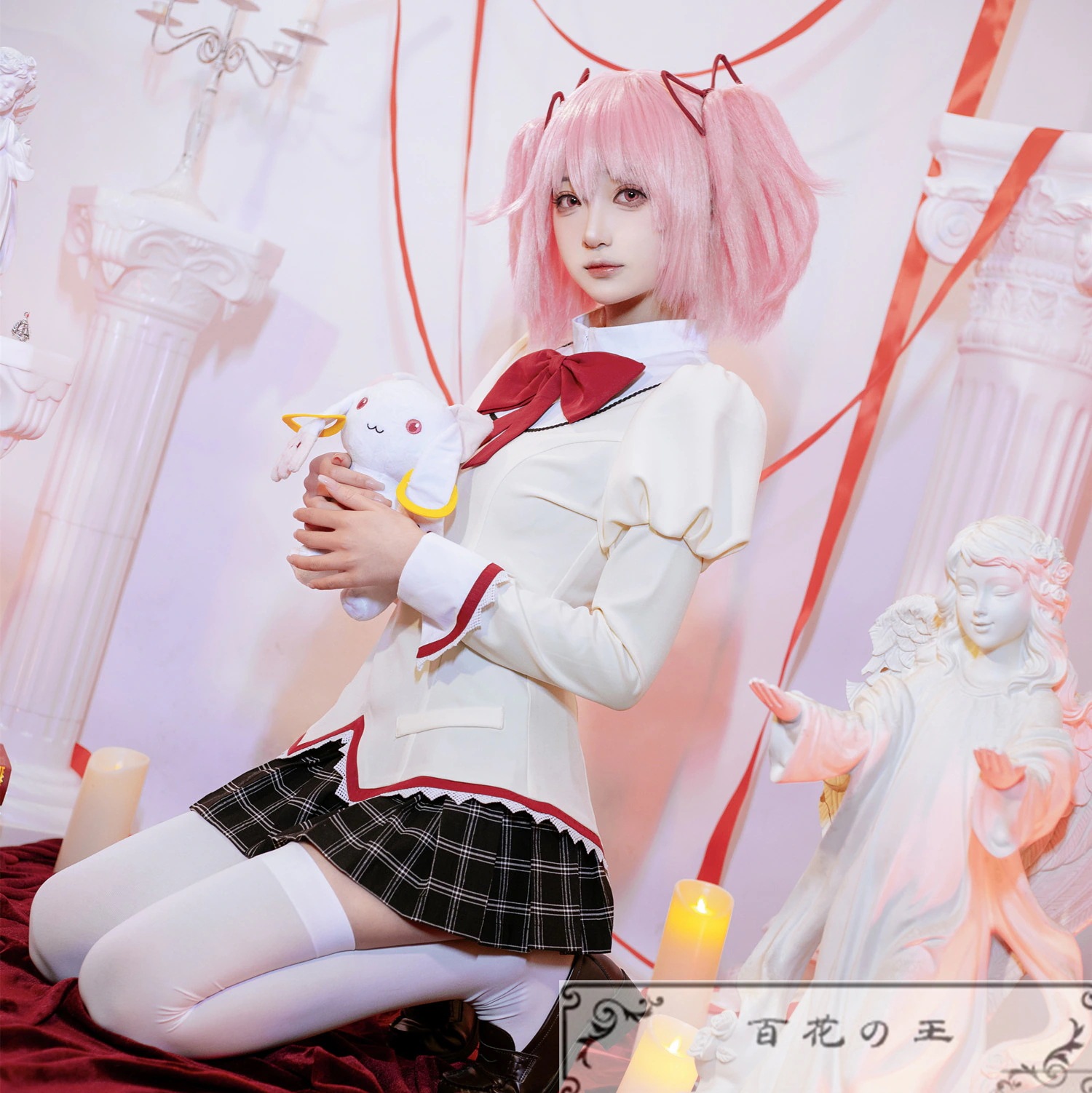 在庫品 魔法少女まどかマギカ 鹿目まどか 暁美ほむら 佐倉杏子 巴マミ 美樹 さやか コスプレ衣装 コスチューム ハロウィン 変装 仮装