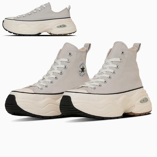 オールスター R サージトレーナー ローカット ハイカット ALLSTAR R SURGETRAINER OX HI ミストグレー スニーカー メンズ レディース 厚底 9,979円