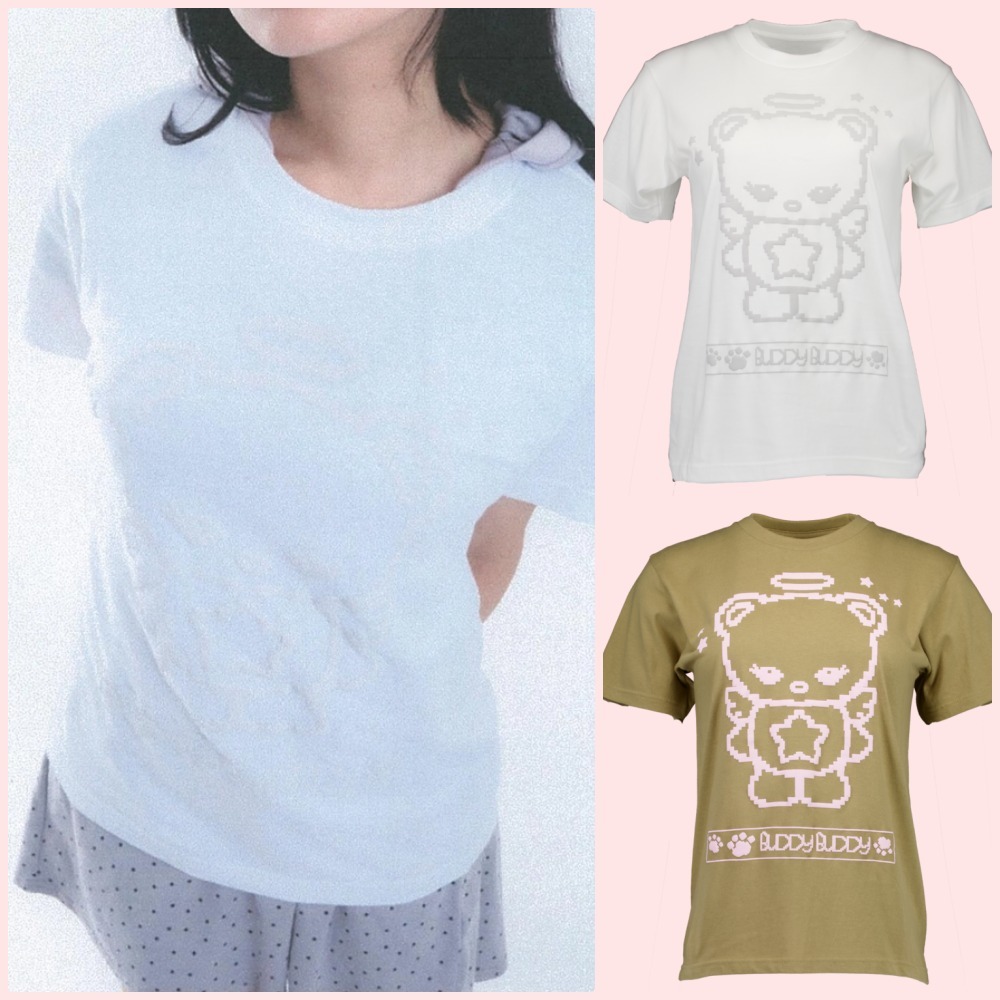 【Shalom】BUDDY BOMB TEE WHITE