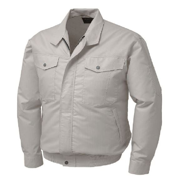 綿/ポリ混紡 制電空調服 [色：SI 4L] 消臭 服のみ