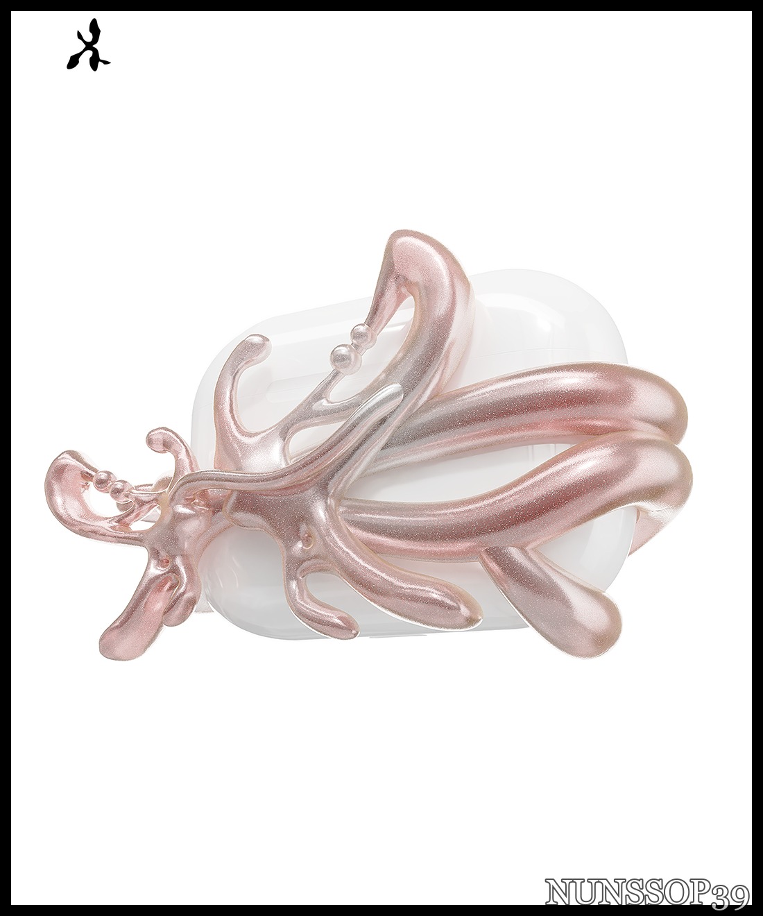 ANDAASH Airpods Bfy Pearl Pink