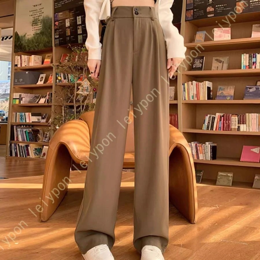 スラックス レディース ストレートパンツ きれいめ ワイドパンツ スラックスパンツ ハイウエスト パンツ ワイド タックパンツ タック ボトムス ゆったり