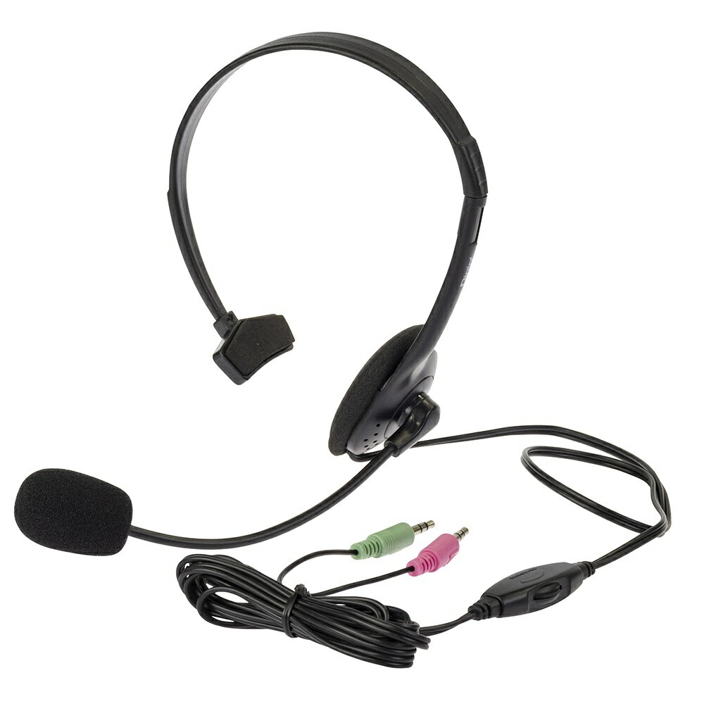 （まとめ買い）ヘッドセット ブラック MHM-M27BK [x3]